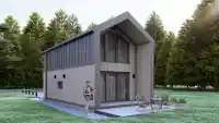 Projekty Domów z Antresolą - Otwarta Przestrzeń