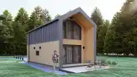 Projekty Domów z Prefabrykatów 35m2