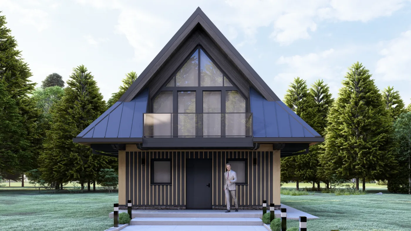 Projekty Domów z Prefabrykatów 60m2