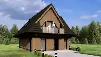 Projekty Domów CHALET - Nowoczesna Chata