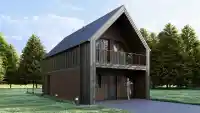 Dom szkieletowy 50m2 - Cena i Projekty Całoroczne