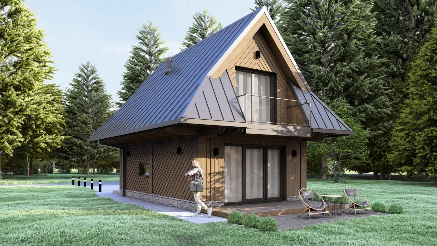Projekty Domów Szkieletowych na Zgłoszenie do 70m2